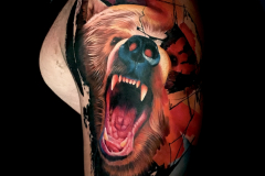 nikaveratattoo-niedzwiedz-grizzly-zwierze-realistyczny-realizm-tatuaz-na-rece-wroclaw